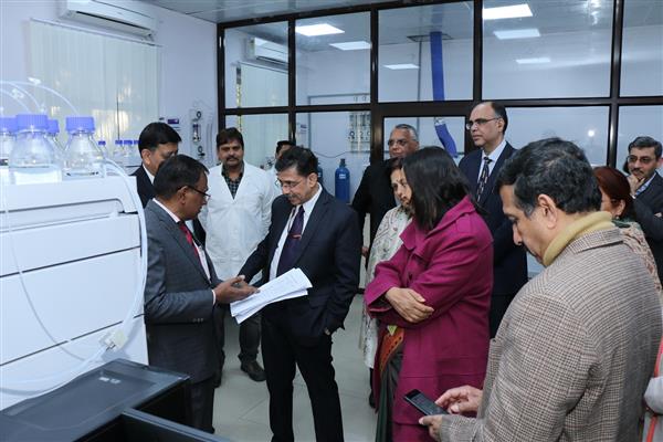 Inauguration of upgraded Instr